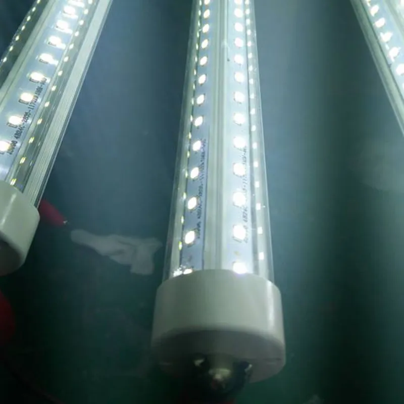 90w,single pin LED tube,Double-end Powered,6000K Cool White, Clear Cover, Replace T8 T10 T12 Fluorescent Light Bulbs