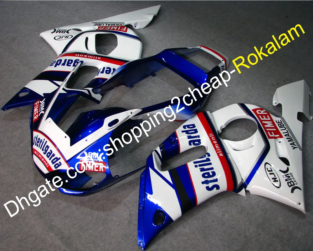 YZF 600 R6 페어링 Yamaha Motorbike Parts Yzfr6 1998 1999 2000 2001 2002 YZF-600 완전한 페어링 세트 (사출 성형)