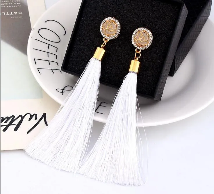 10 Pieces 8cm Silk Tassels - DIY Earring & Jewelry Making Supplies In Multiple Colors - View #9