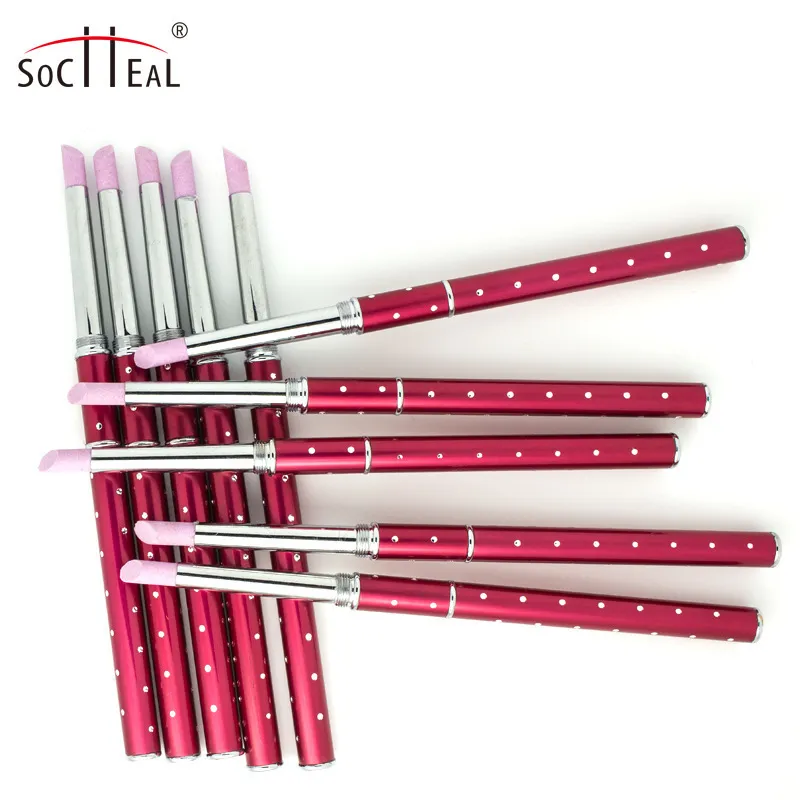 Moer o kit de escovas de caneta Brand New Nail Gel Polonês Arte Estilo Acrílico Brush Set Nail Art Salão Pintura Potting Pen Tools