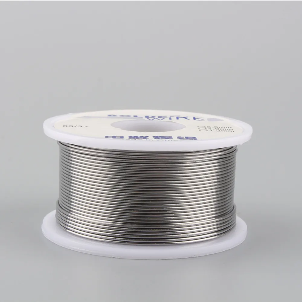 Freeshipping 10pcs 0.8mm Solder Wire Rosin Core Tin Lead Welding Wire Reel Electric Soldering Low Temperature Melt Wire Roll Repair Tools