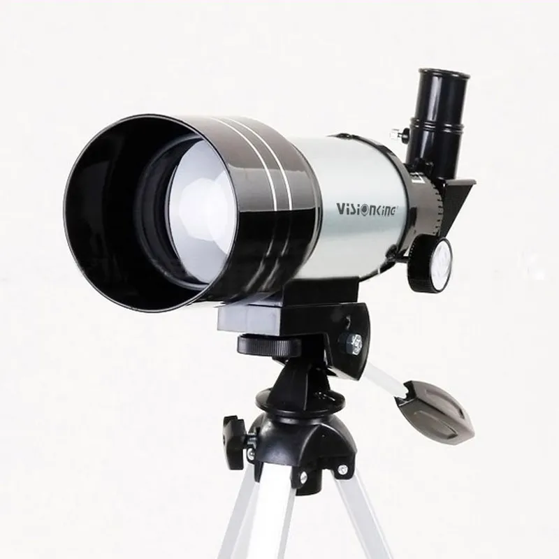 VisionKing 고품질 70300 (300 / 70mm) 단안 공간 천문 망원경 야외 스카이 공간 관찰 천문학 망원경