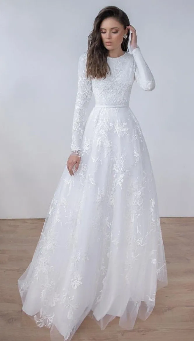 modest wedding dresses