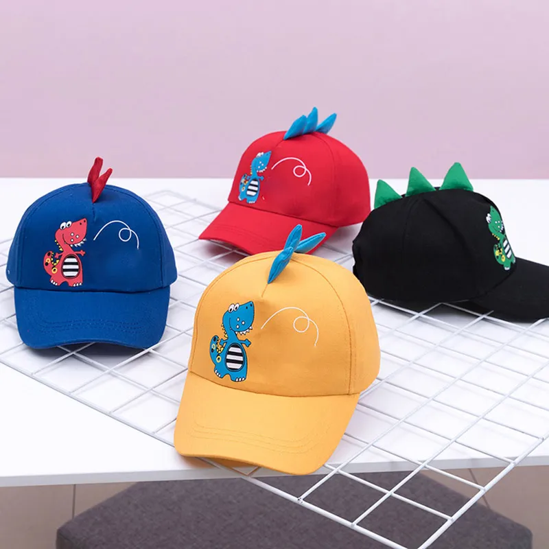 Cute Cartoon Animals Baseball Cap For Kids Summer Adjustable Boys Girls Hip Hop Hat Outdoor Snapback Baseball Caps casquette