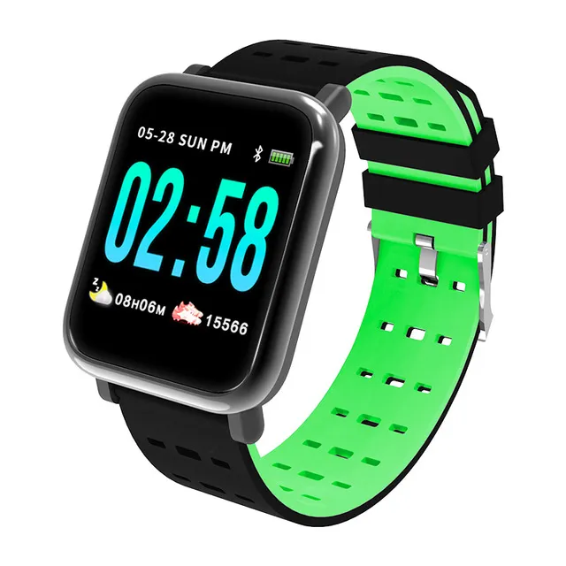 A6 Smart Watch Bracelet Band Reloj Inteligente Pulsometro Ritmo Cardi Fitness Tracker Remote Control Smartwatch Waterproof Wristband Watch