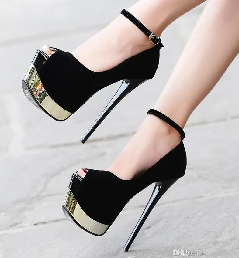 BLACK SATIN CHUNKY PLATFORM HEELS – MINISTRY OF HEELS -A Unit of Ayesha  Bedi Couture