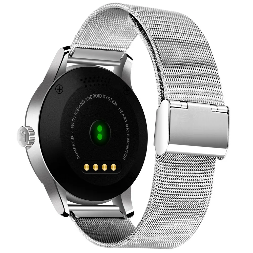 الساعات الذكية الروبوت 2020 الرجال للماء ضغط الدم K88H smartwatchbluetooth المتحدث قلب ساعة معدل رياضة