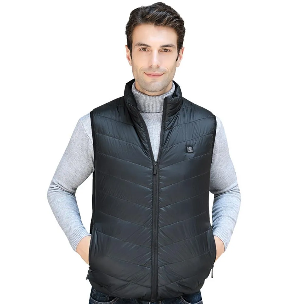 Gilet chauffant avec batterie, gilet chauffant intelligent léger pour  hommes / femmes gilet chauffant électrique USB pour l'extérieur