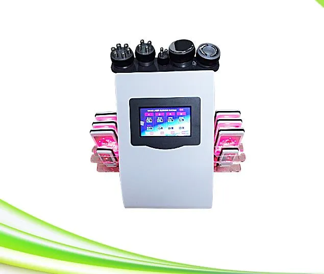 6 in 1 spa vacuum butt lifter ultrasonic cavitation rf lifting lipolaser slimming lipo laser machine