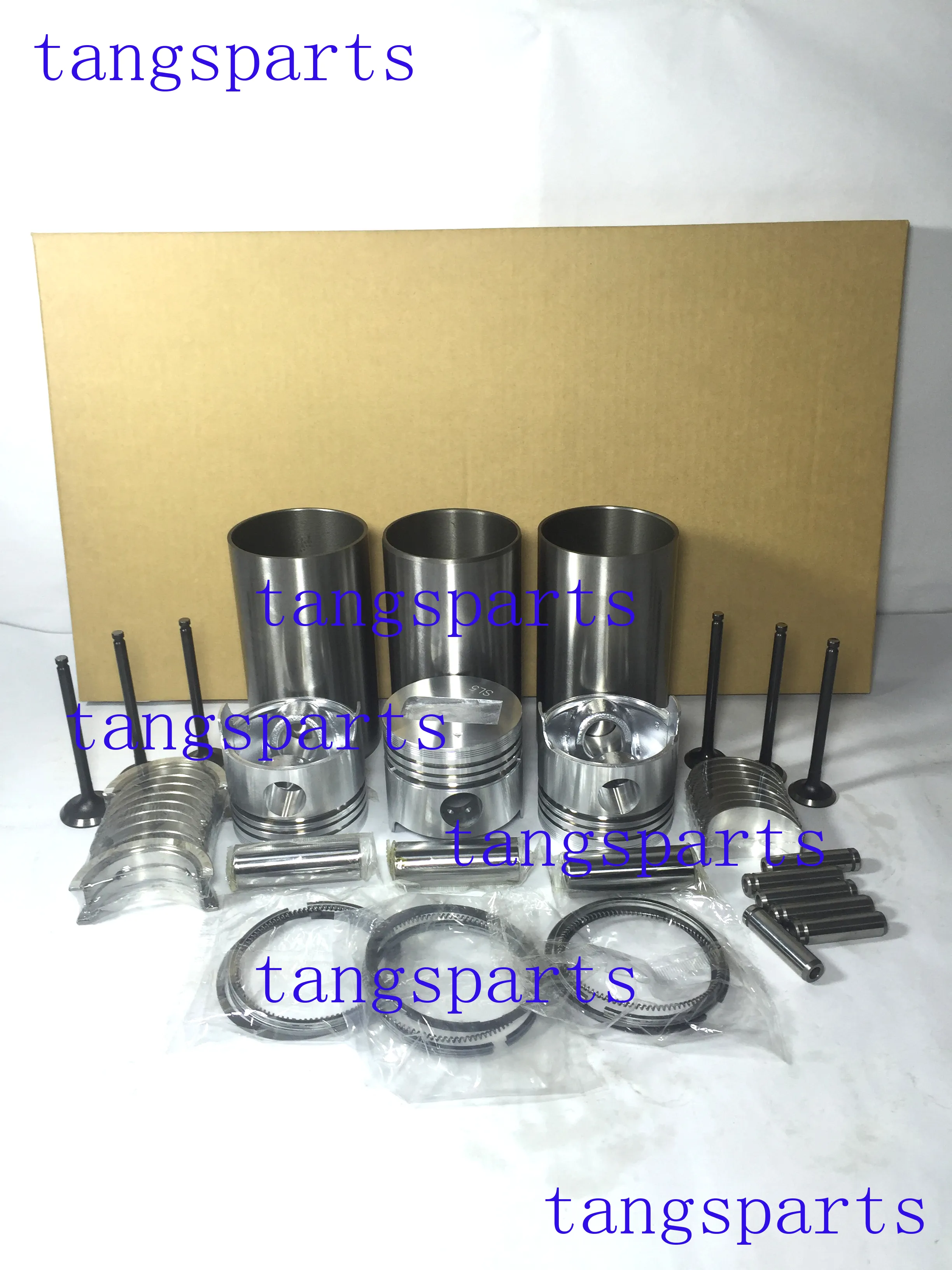 Engine Rebuild Kit Valves Fit Mitsubishi Excavator MM30CR 2 MM30T