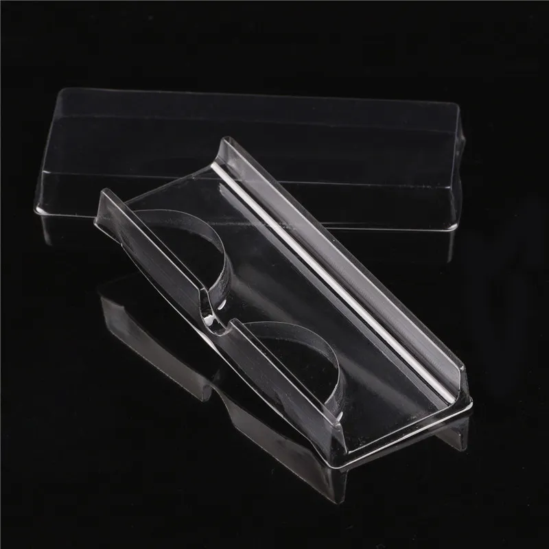 Acrylic Eyelash Pull type Storage Case Packing Box for Magnetic Eyelash box Transparent Lid Clear Tray