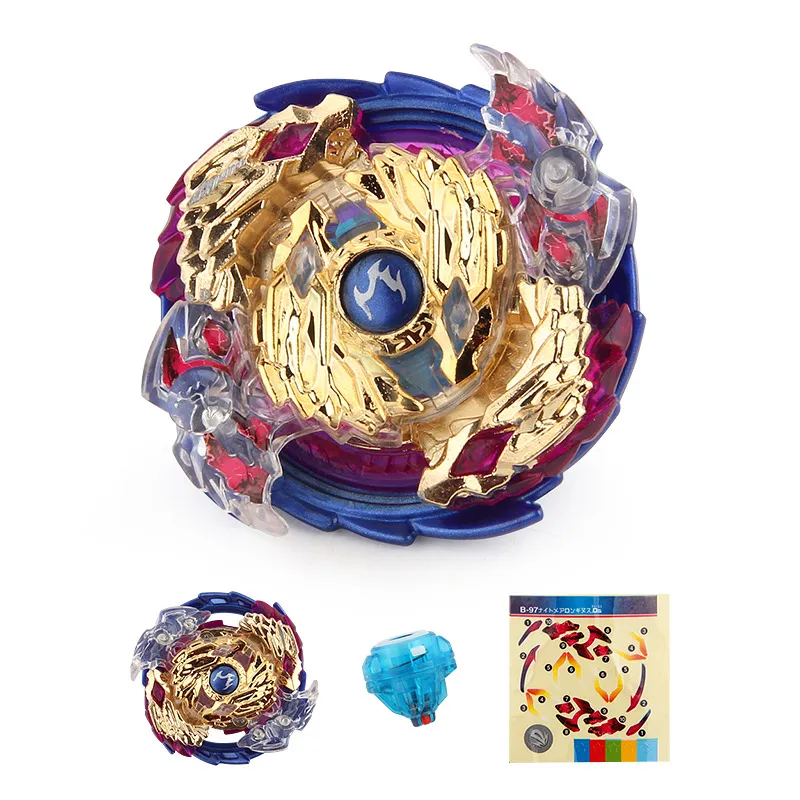 Toupie Beyblade Burst officielle B-97 Nightmare Longinus avec lanceur  -Version authentique Takara TOMY !