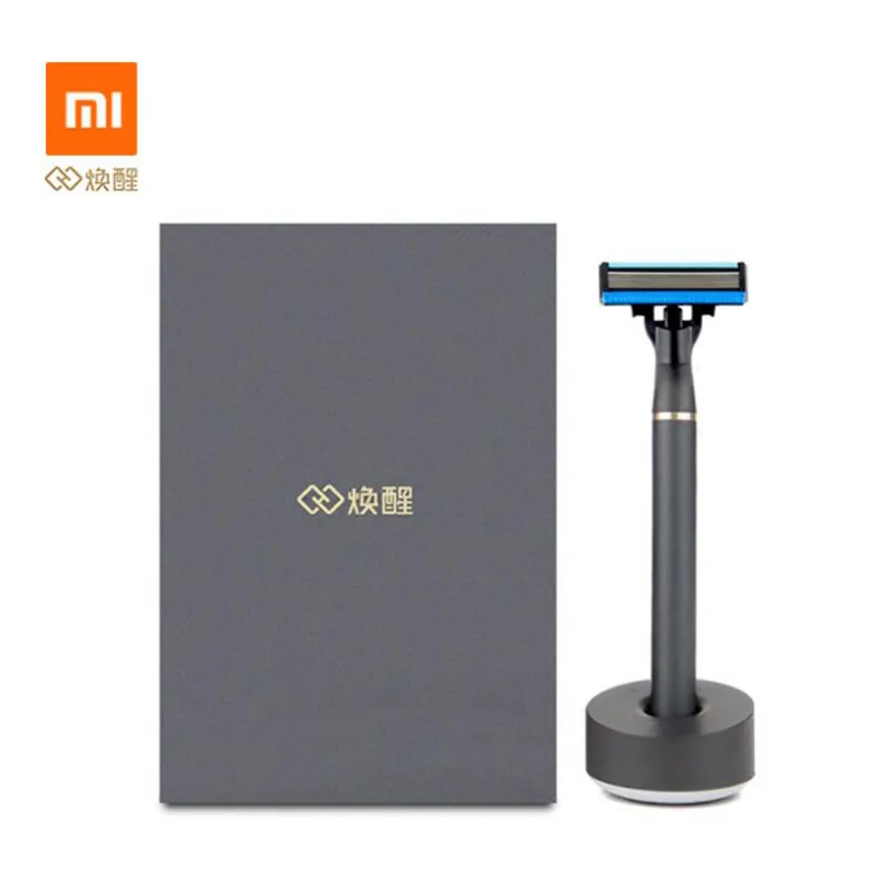 Original Xiaomi youpin rasoir barbe rasage H600 rasoir manuel copeaux magnétiques lame de rasoir remplaçable pour hommes femmes 3031710A5