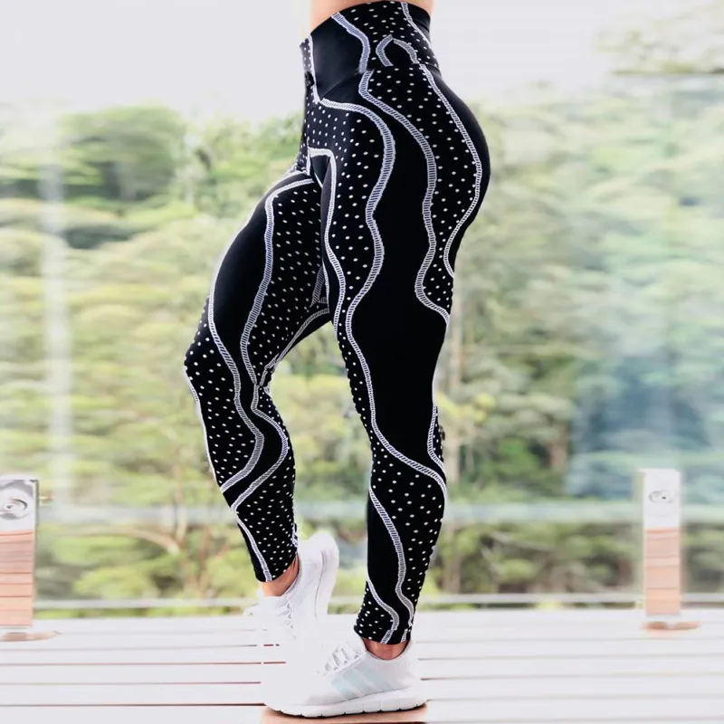 Fashion Galaxy Printing Workout Leggings Fitness Sports Running | Fruugo BH