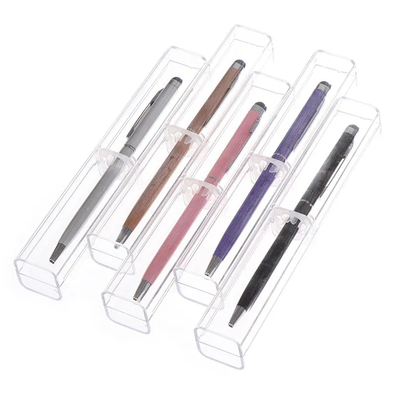 Transparent Gift Boxes Wholesale For Pens: Crystal Pen Storage