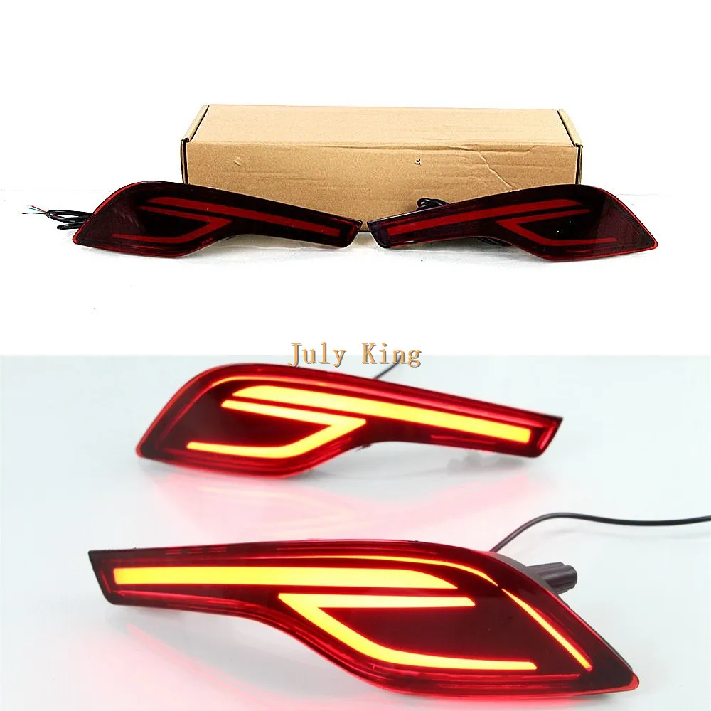 July King LED Light Guide Rear Bumper Brake Lights + Night Running