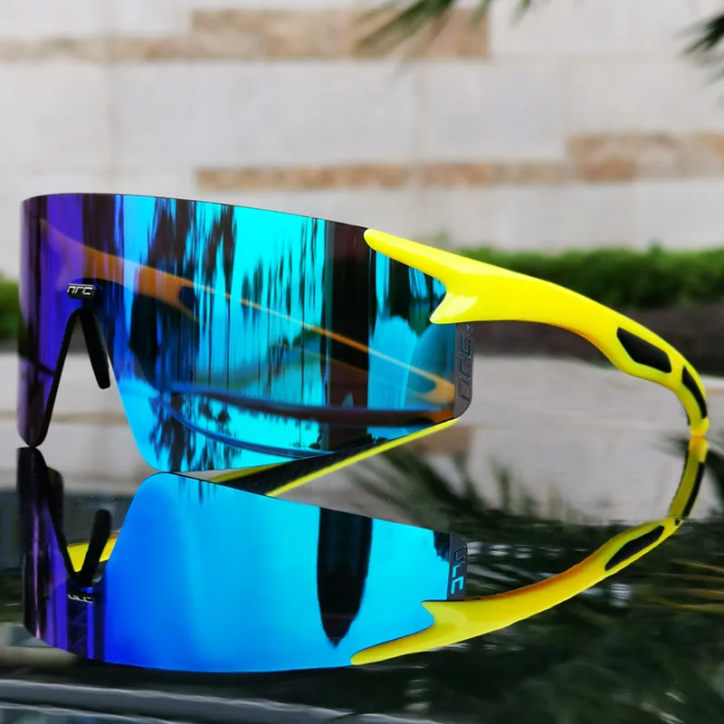 Occhiali da sole con lenti polarizzate di marca da uomo donna Mountain Bike Sport Occhiali da ciclismo da bicicletta Gafas Ciclismo moda Occhiali da ciclismo MTB