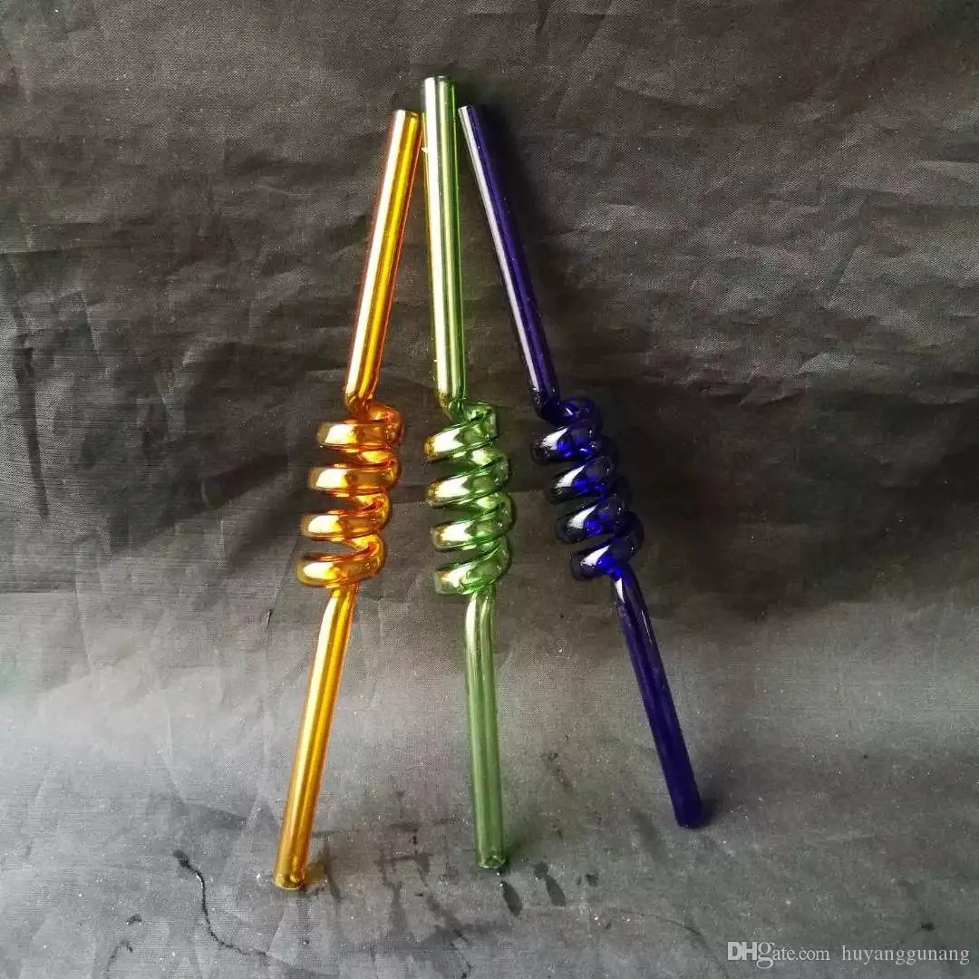 Multi-Helix-Saugrohr Großhandel Glas-Shisha, Glas-Wasserrohranschlüsse, kostenloser Versand