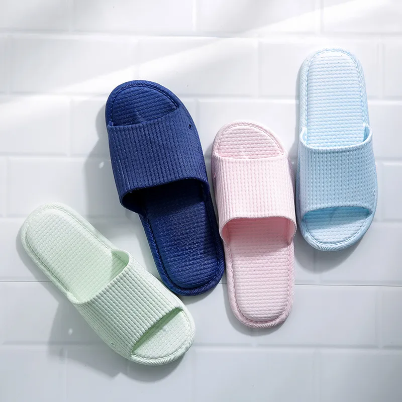 Summer Couple Indoor Bath Stall Bathroom Slippers For Women Mens New ...