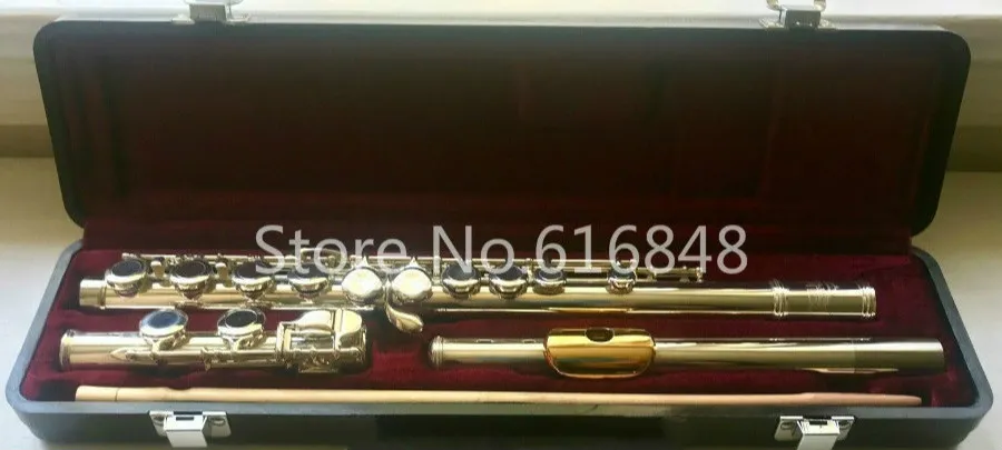 Jupiter Capital Edition Modelo CEF-510 Alta Qualidade Cupronickel Banhado A Prata C Tune Flauta 16 Holes Fechado Concerto Flauta Instrumento Musical