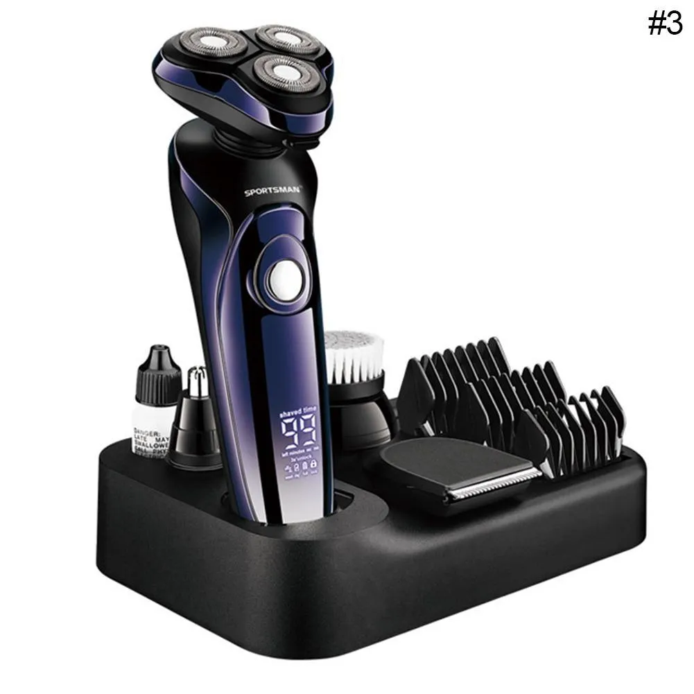 Trimmer oplaadbaar scheermes voor mannen scheermachine surker RSCX9588-04 Men's 4D Electric Shaver 4 in 1 baard gezichtszorg elektrisch