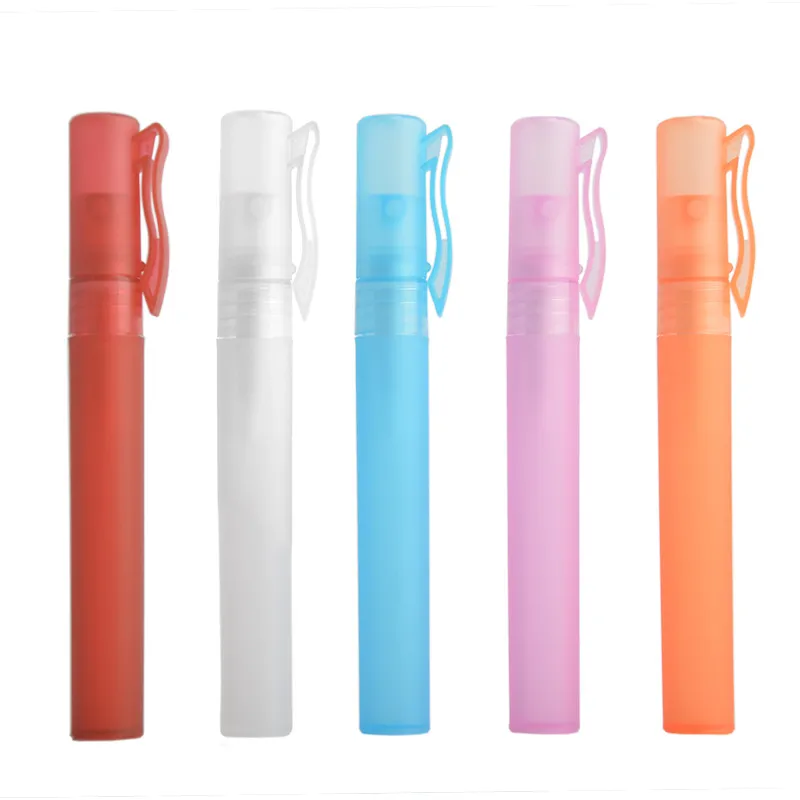 Wholesale 10ml Plastic Frosted Perfume Pen, PP Spray Bottle