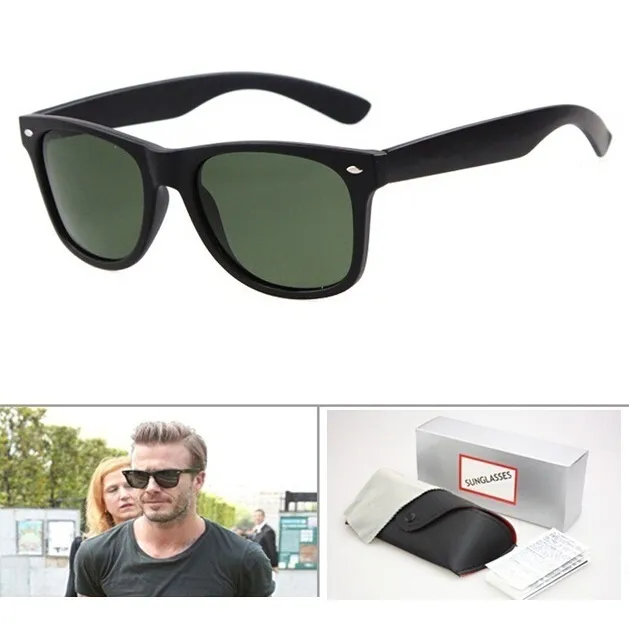 Luxur-Plank Occhiali da sole Cornice nera Telaio verde Occhiali da sole Cerniera in metallo Gingette da sole Occhiali da sole da uomo Occhiali da sole Occhiali da sole Occhiali da sole Unisex Occhiali da sole