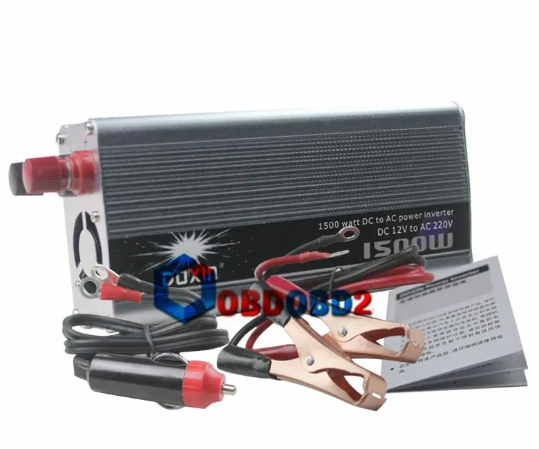Onduleur Voiture 150W - Convertisseur 12V/24V Vers 220V, Prises USB Et Type-C, Pour Ordinateur, Téléphone