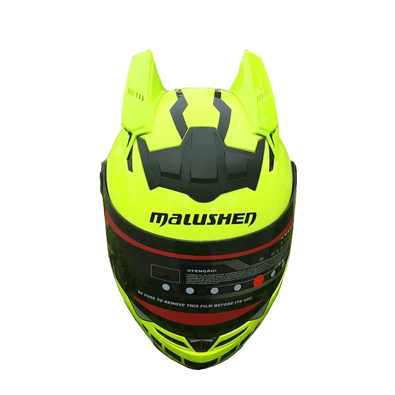 Casco da moto Malushen Full Face Rosa color235r