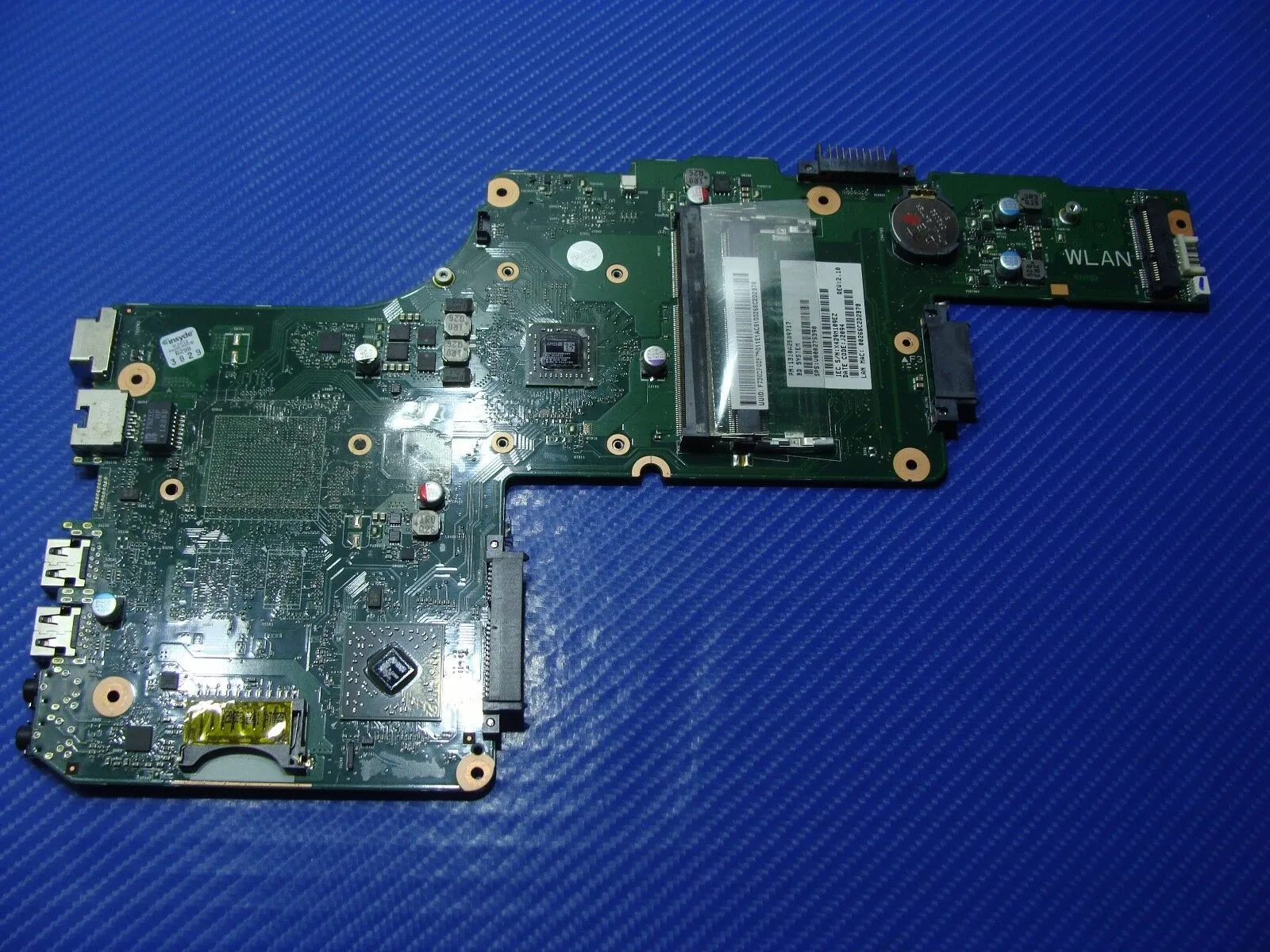 För Toshiba Satellite C855 C855D Laptop Motherboard w/ E300 CPU V000275390 6050A2509701-MB-A03 DDR3 Test 100% bra