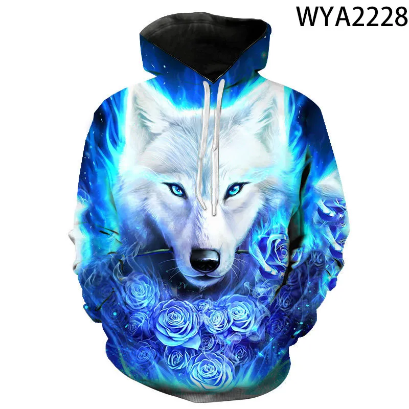 3d wolf hoodie online