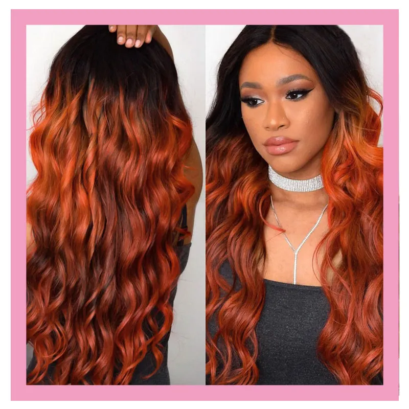 Indian Human Hair Extensions 1B 350 Body Wave Ombre Virgin Hair Three Pieces Double Wefts Cheap 3 Bundles Body Wave