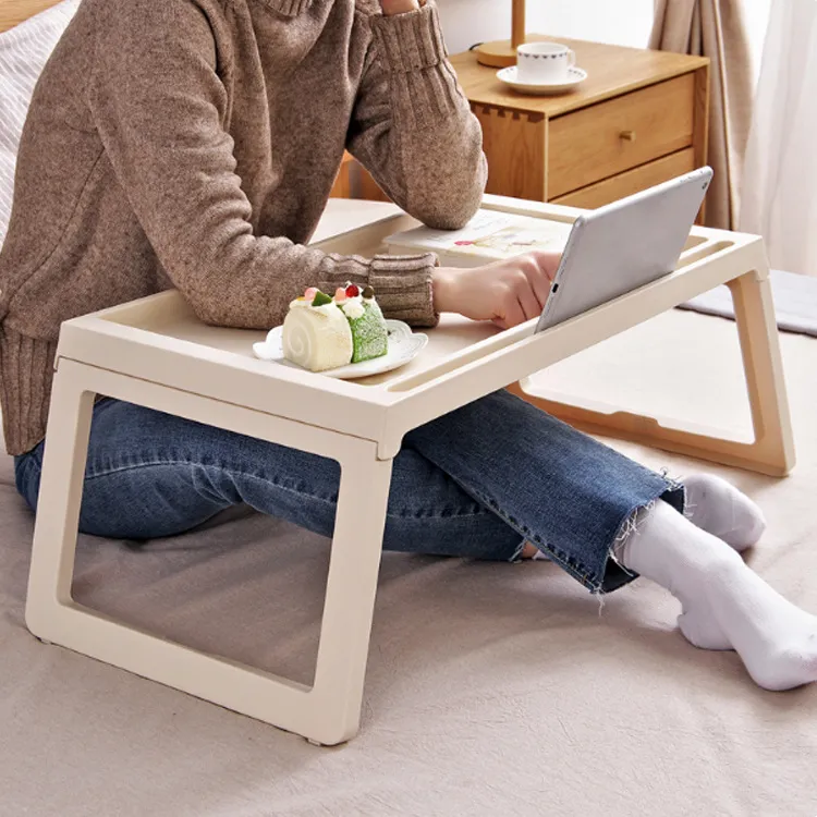 Criativo simples e prático mesa portátil laptop simples sofá dobrável sofá dormitório estudante tabela de estudo preguiçoso