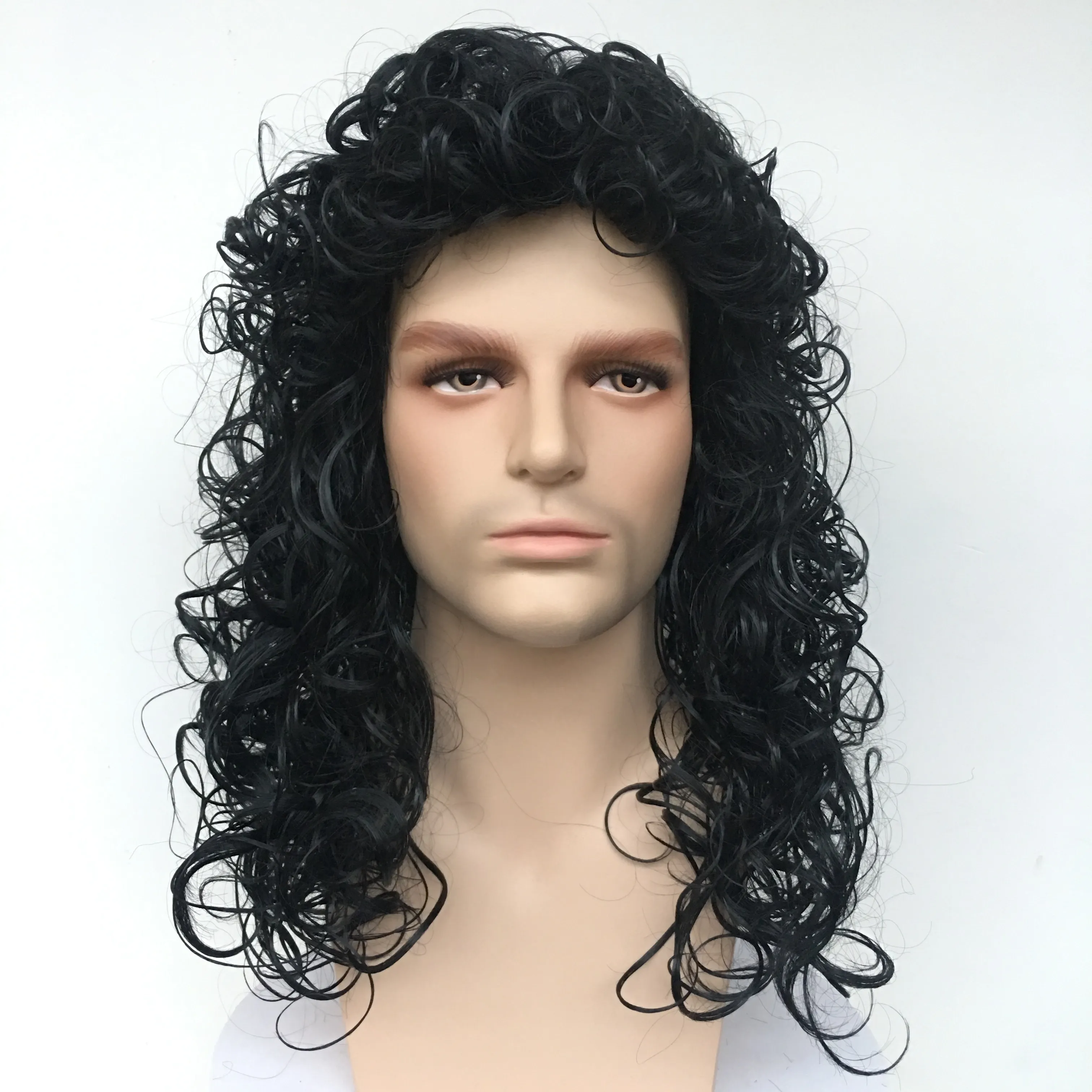 Curly hair wig deals halloween