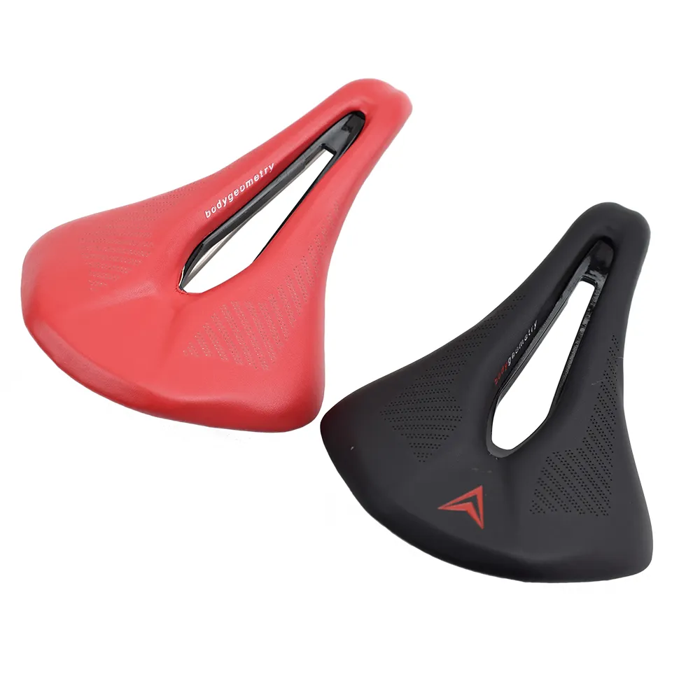 Breathable Bicycle Saddle MTB Imitation Leather 252x165mm Chromoly Base Comfort Mountain Road Folding Bike Seat Saddles Bicycle Parts