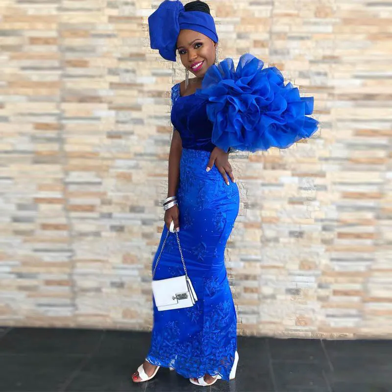 Ankle length cheap mermaid dress