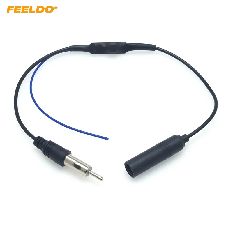 Car Truck Radio Auto Antenna Dual Adapter Cable with Amplifier FM AM Stereo  Audio GPS for Audi for Volkswagen for VW