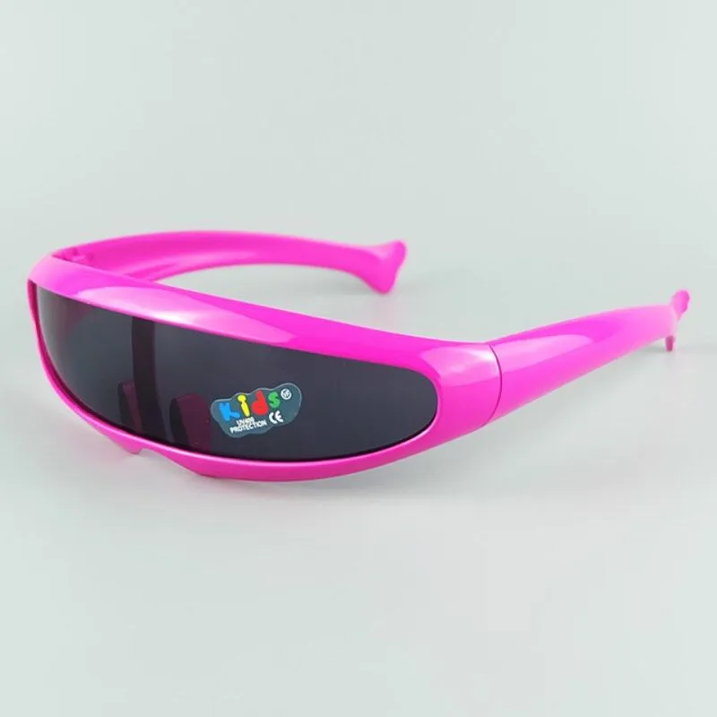 2020 Fish Shaped Laser Casual Sunglasses Eye Glasses X-Man Eyewear Mercury  Lenses Robot Laser Goggles Outdoor Sun Glasses KL9002