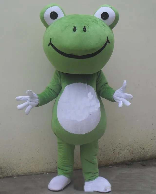 2019 Rabat Factory Hot Animal Fat Frog Maskotki Kostium, Darmowa Wysyłka