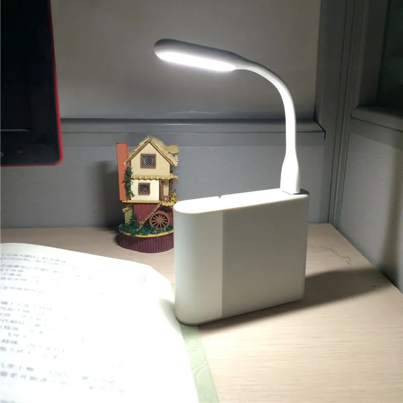 Mini USB Lumière Flexible Pliable LED USB Lampe De Lecture DC 5V