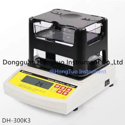 DH-300K China Originalhersteller bietet digitalen elektronischen Goldtester Preis, Goldreinheitsdensitometer, Goldtester-Densimeter