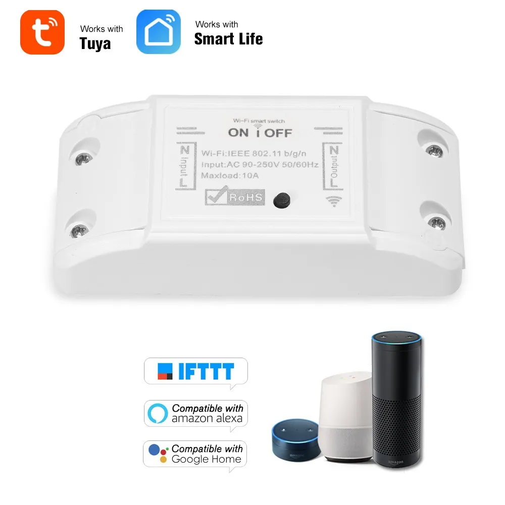Prise Connectée Wifi Alexa Google Home Android iOs Minuterie LED
