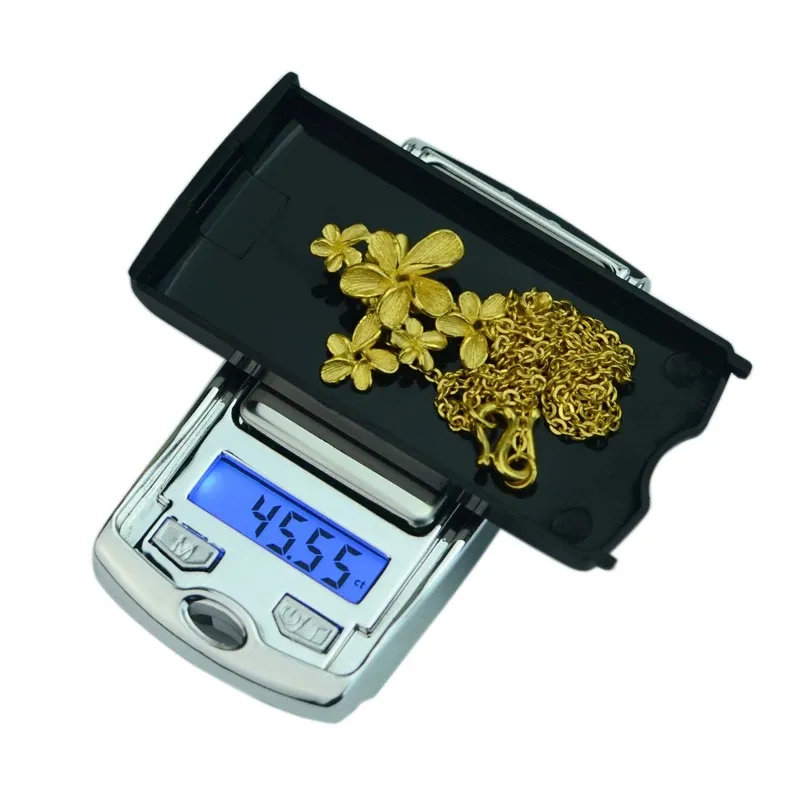 Digital Gram Scale 0.01g Food Scale High Precision Kitchen Scale  Multifunctional Stainless Steel Pocket Scale - 100g/0.01g 