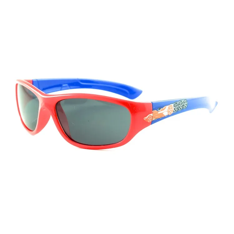Pociąg Cartoon Dzieci Okulary Outdoor Sports Dziecko Okulary przeciwsłoneczne Cool Baby Eyewear Drukowanie samochodu UV400 4 kolory