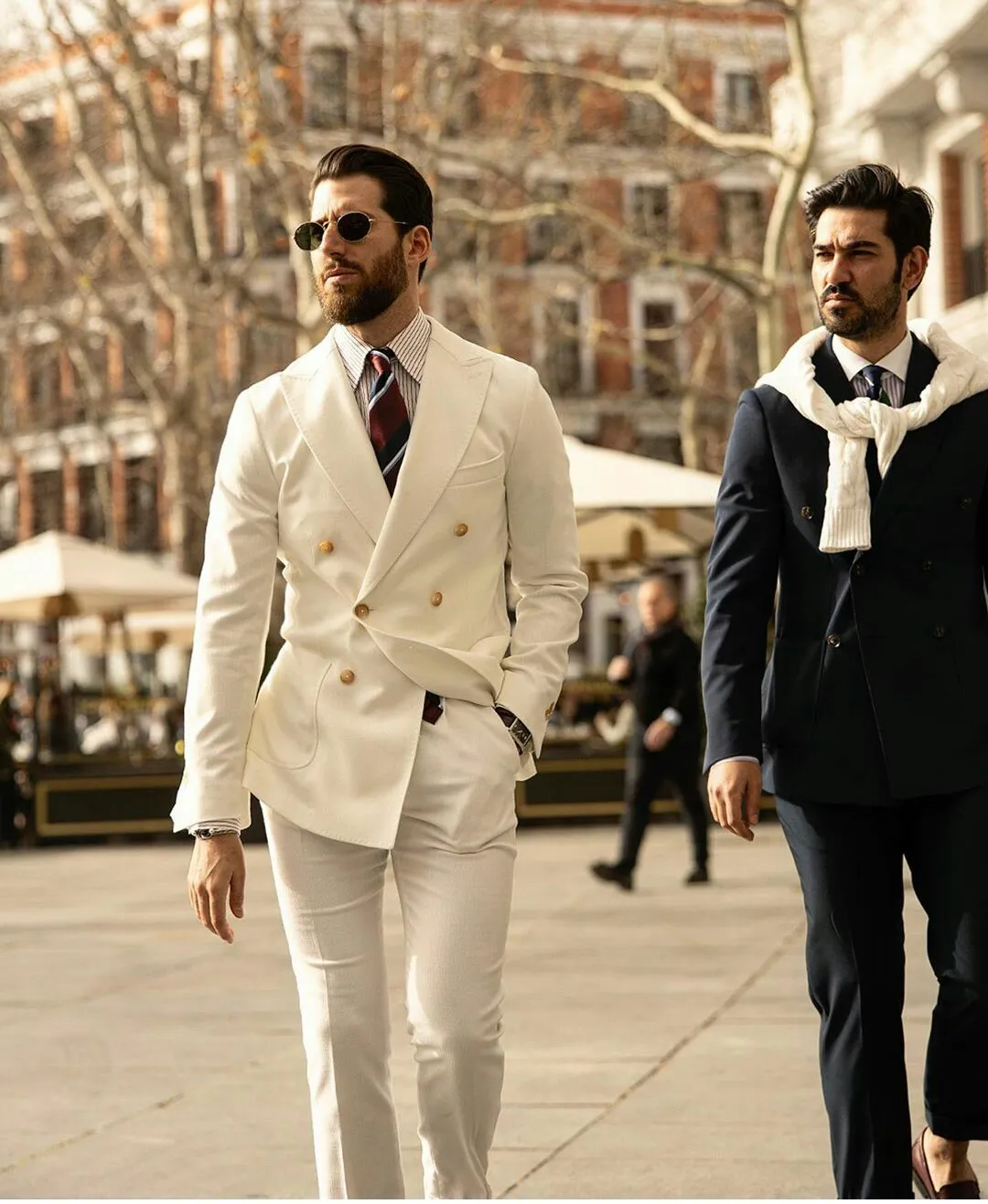 Esmoquin de boda Guapo Traje de 2 piezas Traje de novio Un bot n Trajes de boda para hombre Esmoquin de novio ajustado para padrino chaqueta