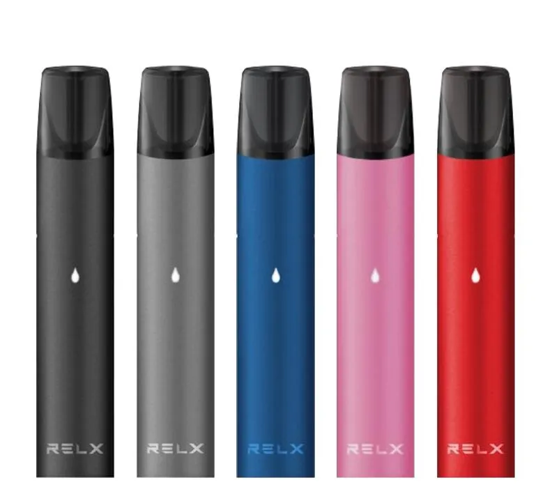 Originele relx wegwerp vapes kit vape pre gevuld 2ml cartridges 350mAh batterij 100% wegwerp elektronische sigaret US Warehouse Local