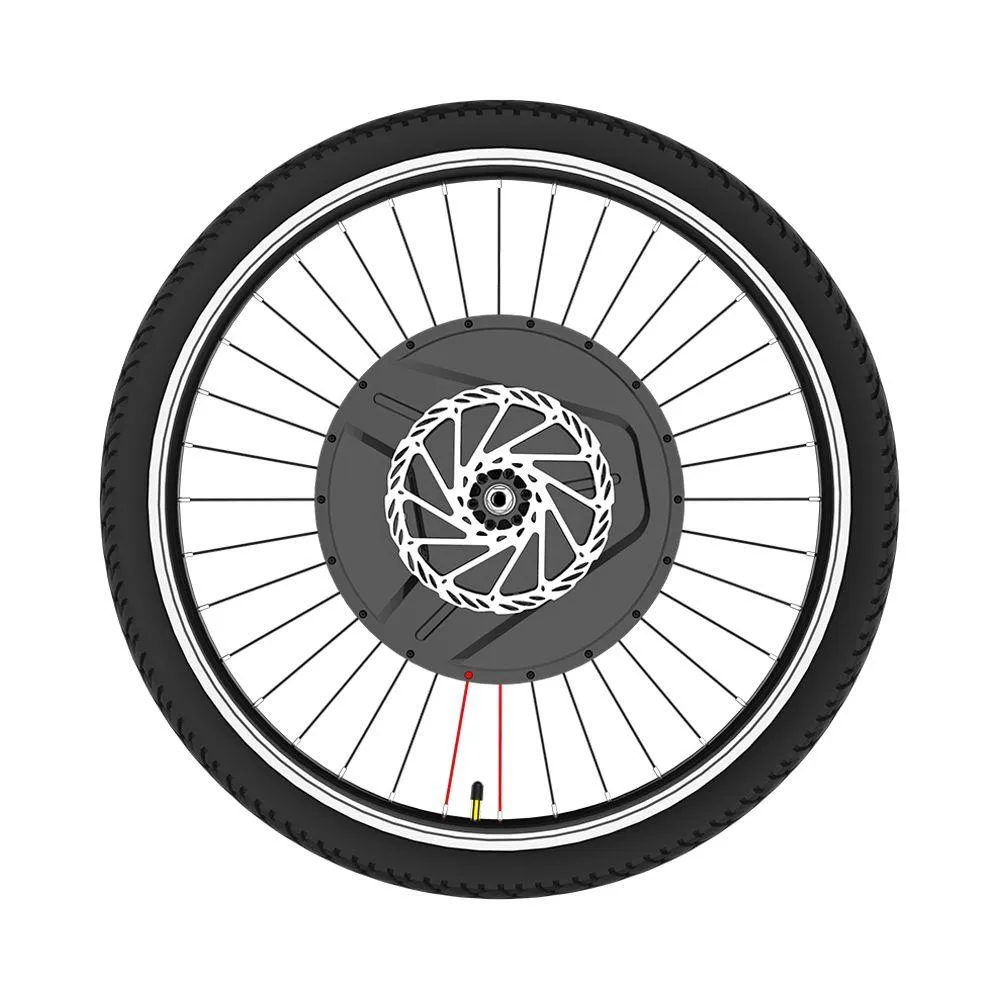 iMortor3 Permanente Magneet DC Motor Fietswiel 27.5 inch met App-bediening Instelbare Snelheidsmodus - EU-stekker