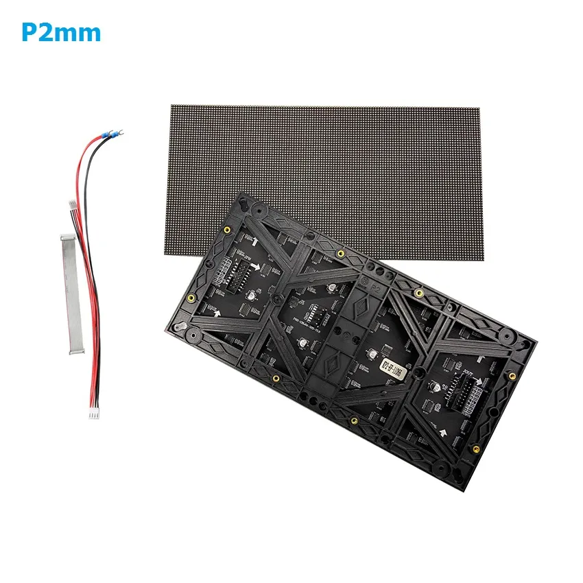 P2 LED Module - 256x128mm, 128x64 Pixels, Indoor Full Color Display ...