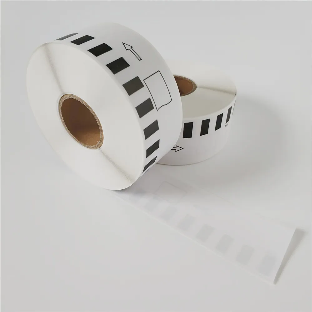 100 x Rolls Brother DK 22214 DK-22214 DK22214 DK2214 DK-2214 DK 2214 Compatible Continuous Labels 12mm x 30 48m277j