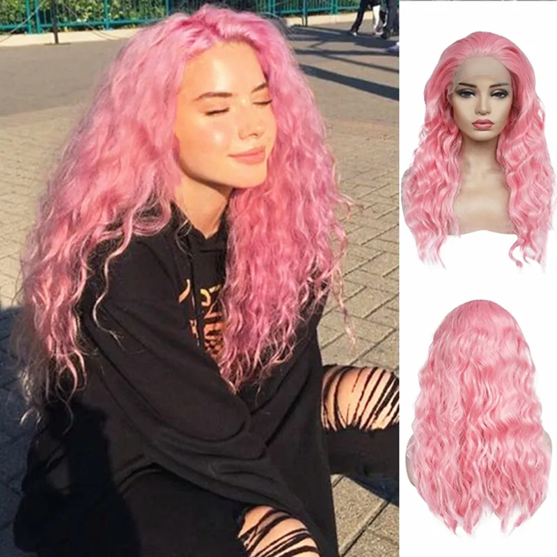 Long Soft Flowy Hair (Pink)